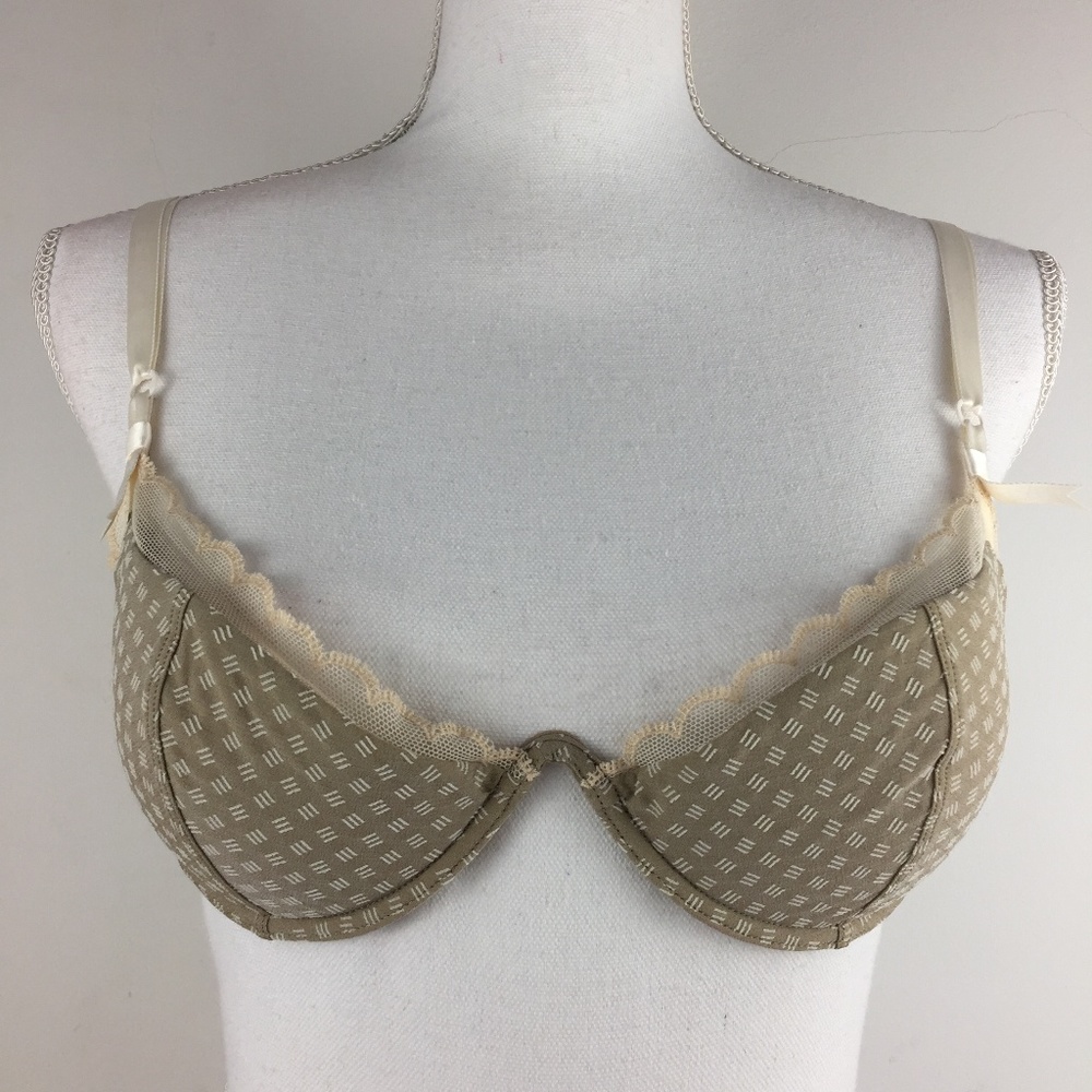 ERES Gray/Multi-Color Underwire Dentelle Bra